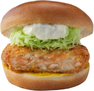 Shrimp Cutlet Burger