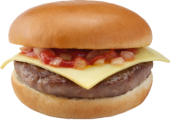 Beef / Pork Cheese Burger