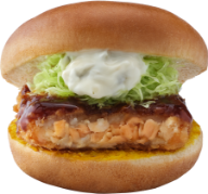Salmon Katsu Burger