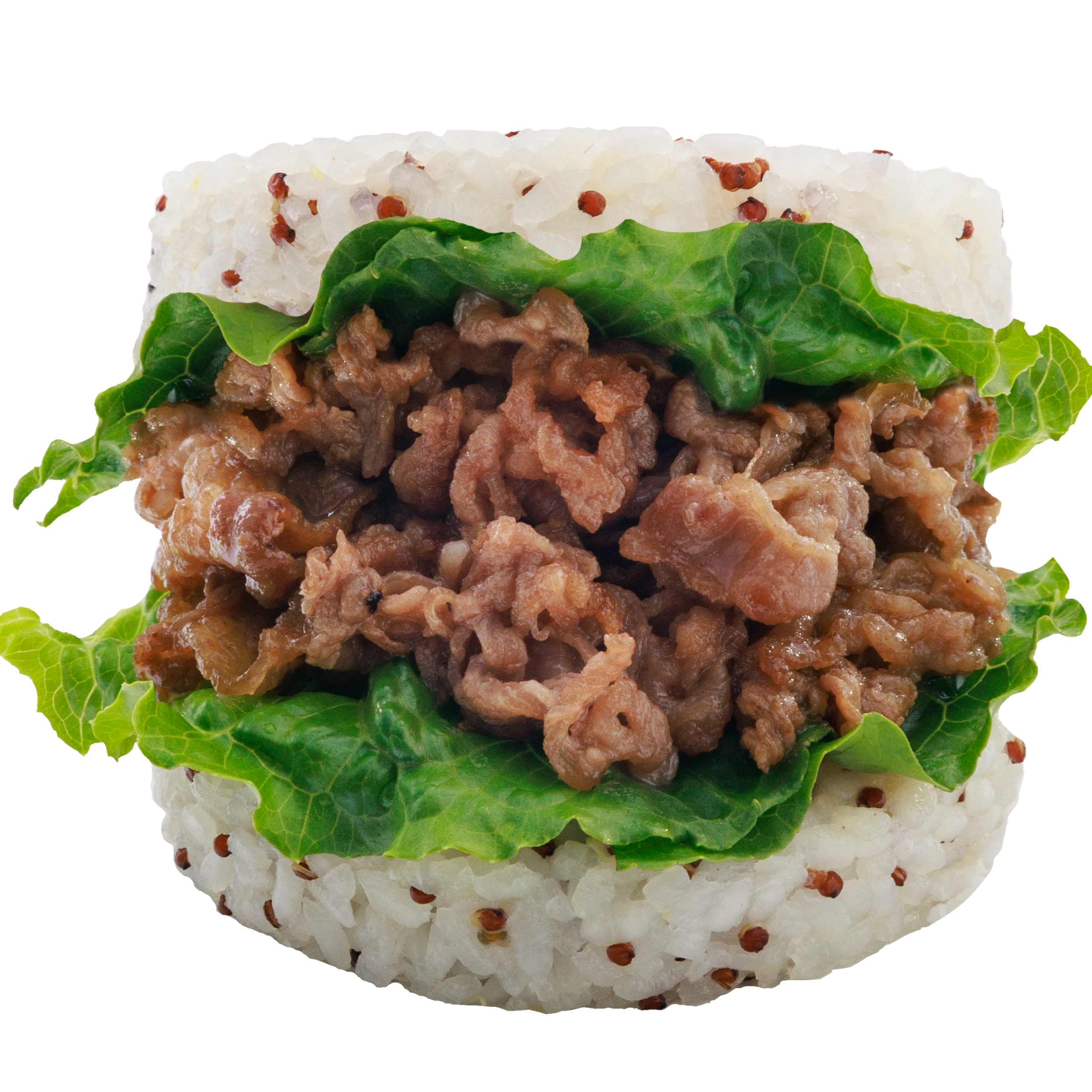 Beef Yakiniku Rice Burger